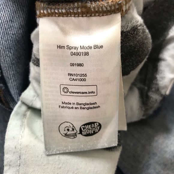 ‎CHEAP MONDAY SKINNY JEANS - Picture 6 of 11